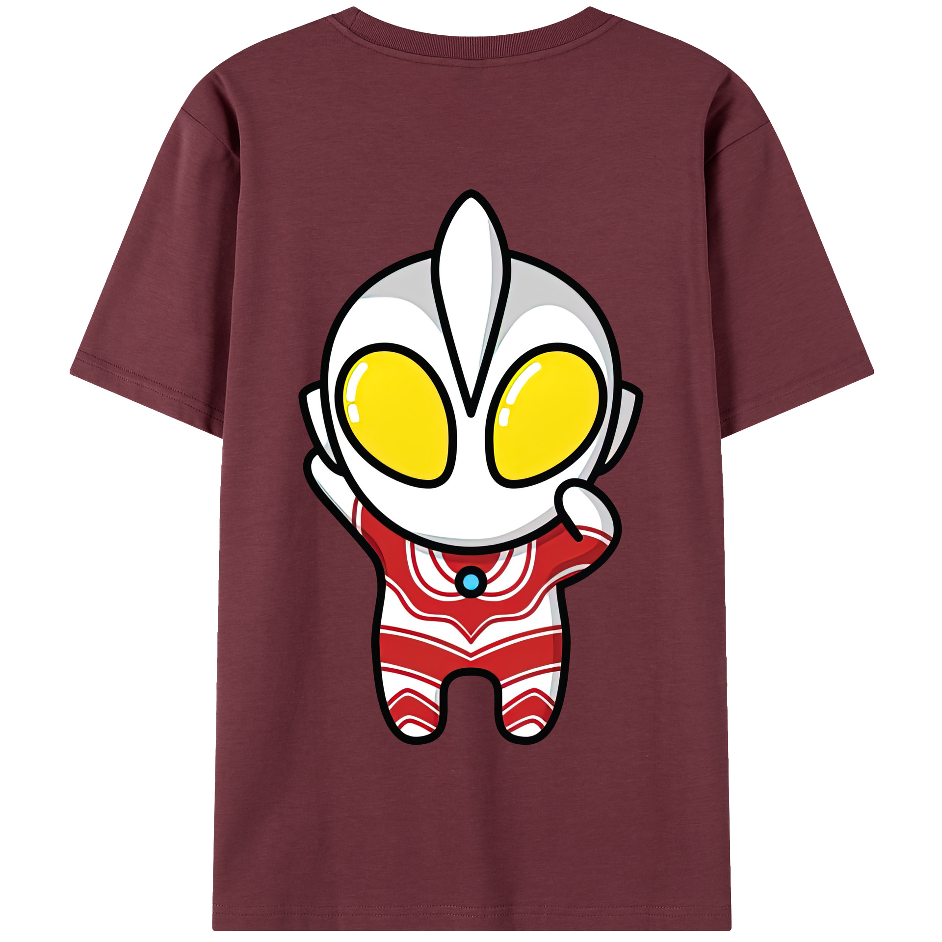 （画像用） ウルトラマン Ultraman 綿100％半袖Tシャツ（背面プリント）